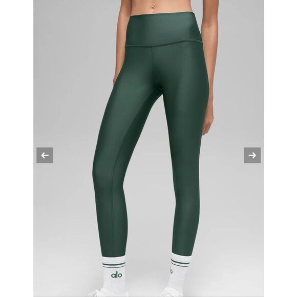 Alo High-Waist Airlift Legging- LIMITED EDITION Color- “Clover Green”- size Medi - Picture 1 of 6
